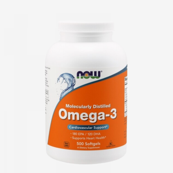 365MUSCLE,OMEGA-3 MOLECULARLY DISTILLED 500 GELS