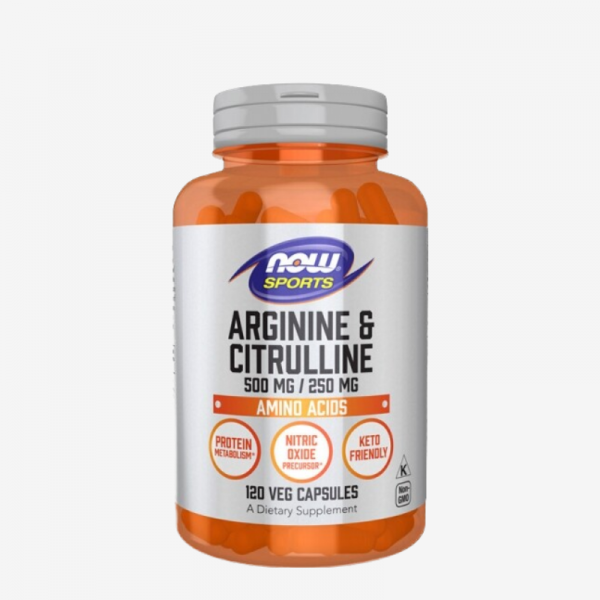 365MUSCLE,ARGININE 500MG CITRULLINE 250MG 120 CAPS