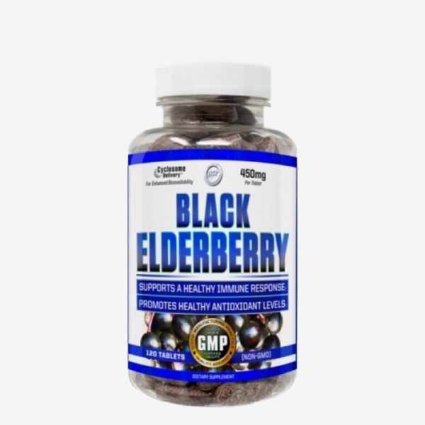 365MUSCLE,BLACK ELDEBERRY 450MG 120 TABS