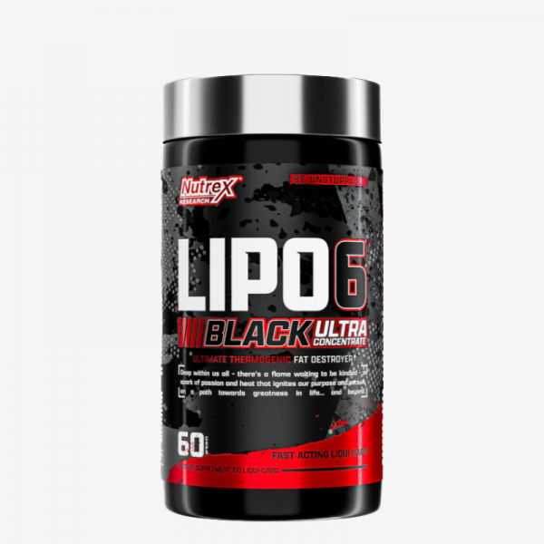 365MUSCLE,LIPO-6 BLACK UC 60 CAPS