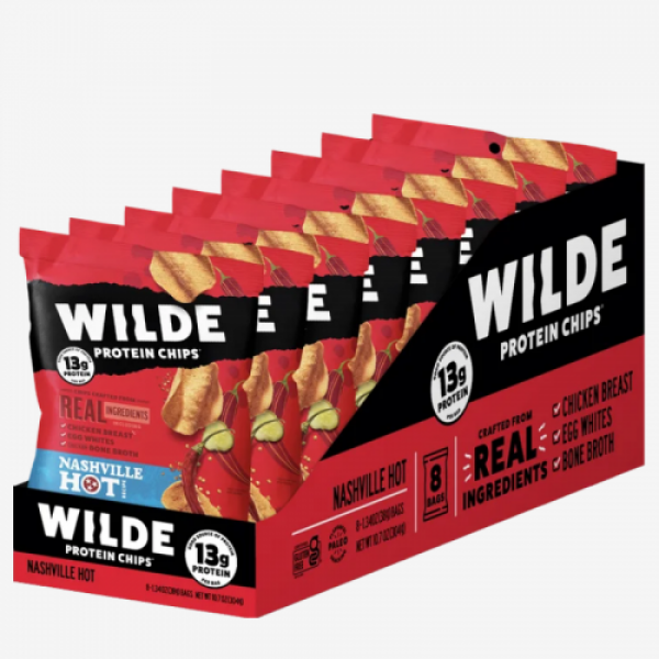 365MUSCLE,[유통기한 임박]WILDE PROTEIN CHIPS 8BAGS